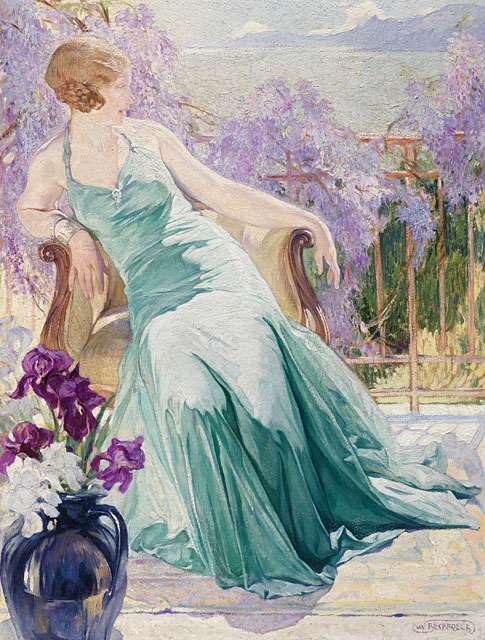 "BY THE WISTERIA"